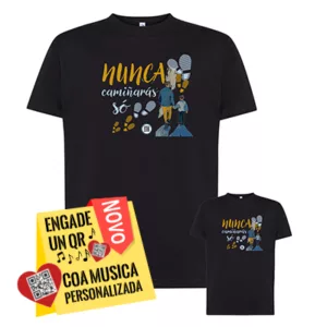 Camiseta caminarás gallego