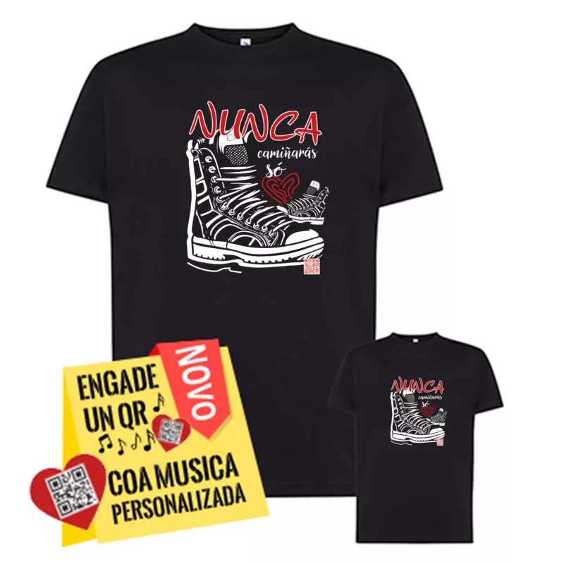 Camiseta nunca solo gallego