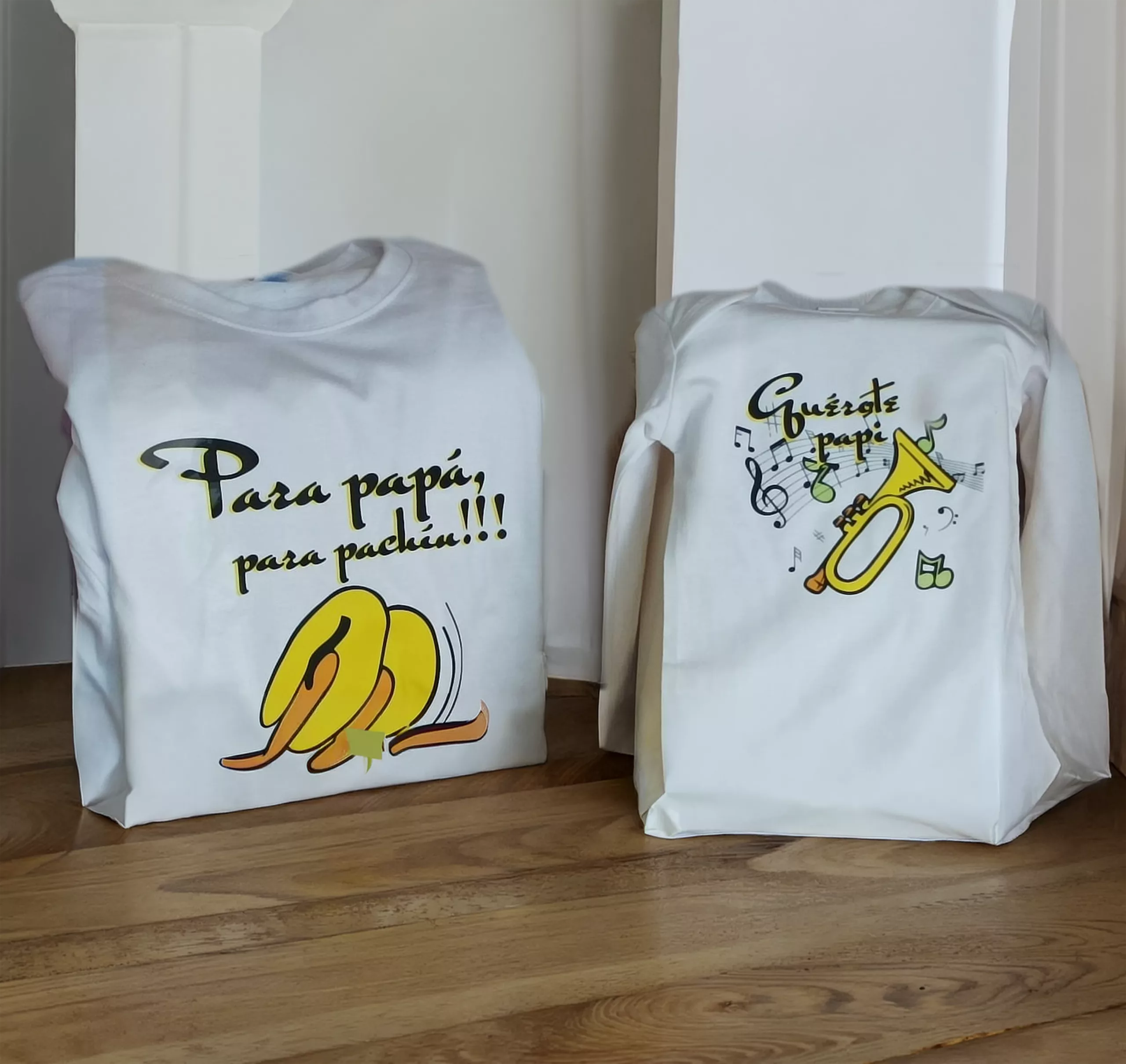 Camiseta papa pachín